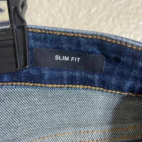 Judy Blue Denim Jeans Dark‎ Wash Frayed Hem High Rise Ankle Skinny Size 11/30 - Picture 5 of 6